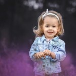 Gabrysia we wrzosach - fotografia